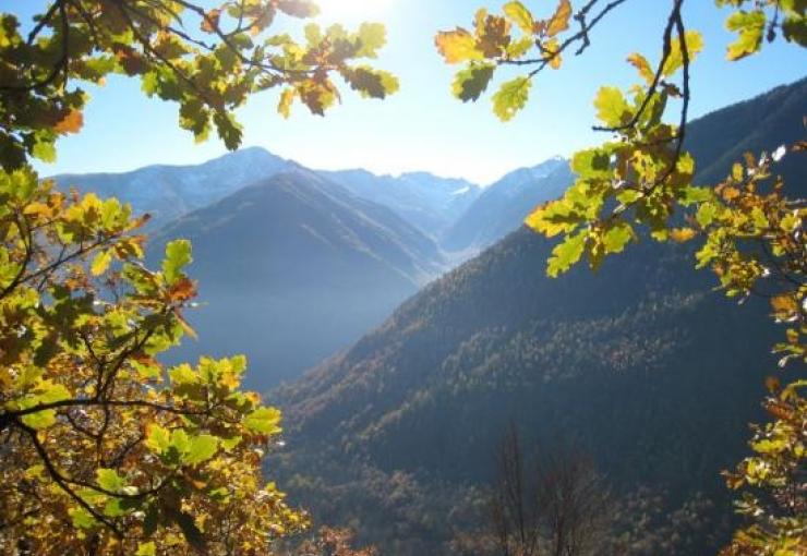 view of mountain in ariège