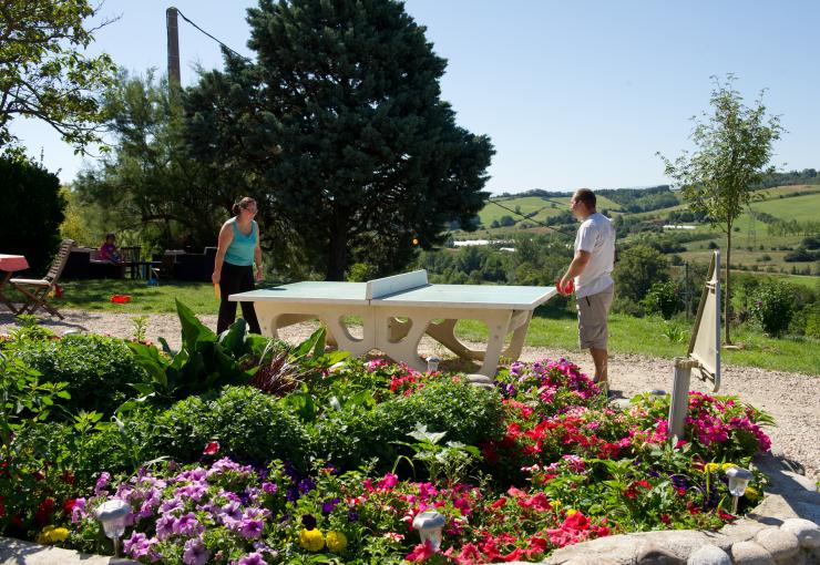 ping pong at domaine du bourdieu