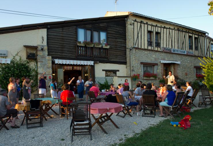 terrasse du domaine du bourdieu