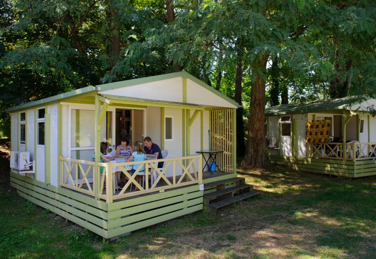 chalet at camping l'apamée
