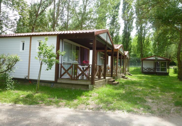chalets Xl at camping la bastide