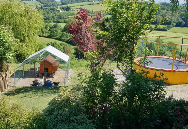 Trampoline du Domaine du Bourdieu