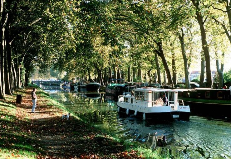 canal du midi à toulouse