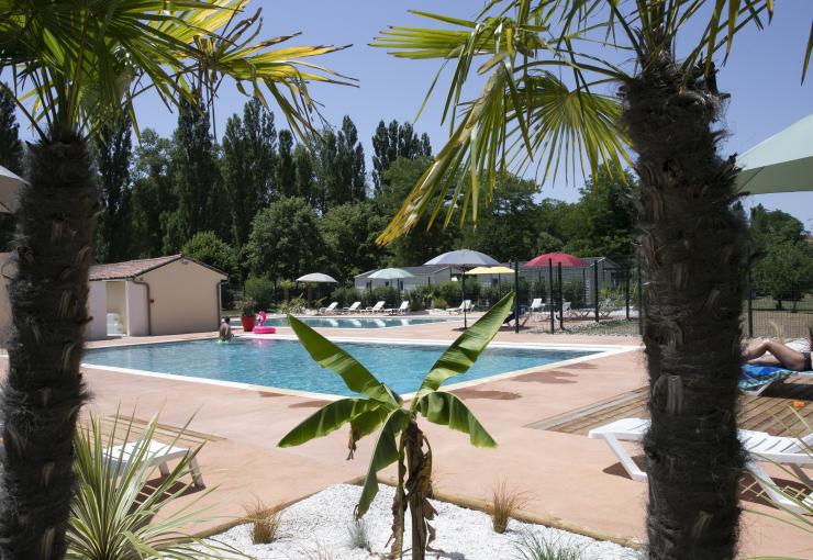 piscine du camping la bastide à Mazères