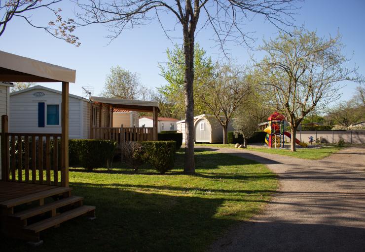 des locations au camping du lac