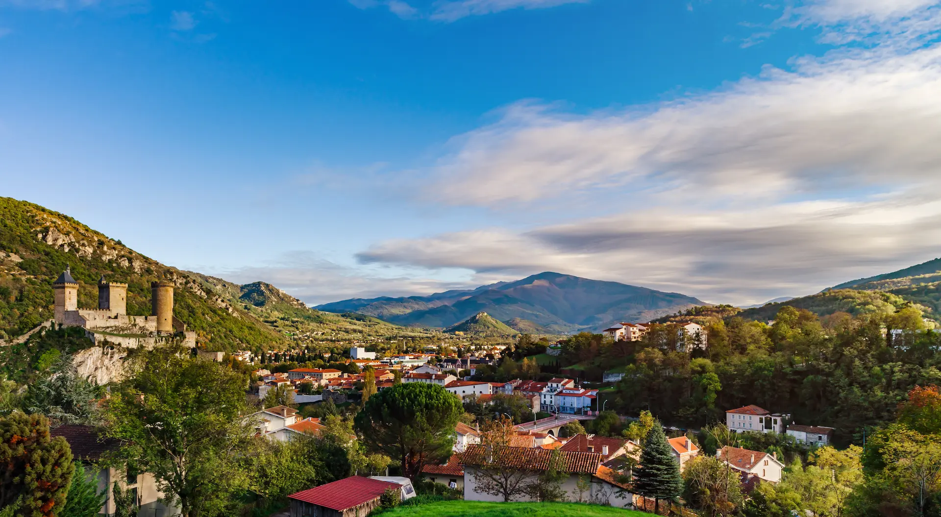 Visitez Foix depuis le Camping du Lac.
