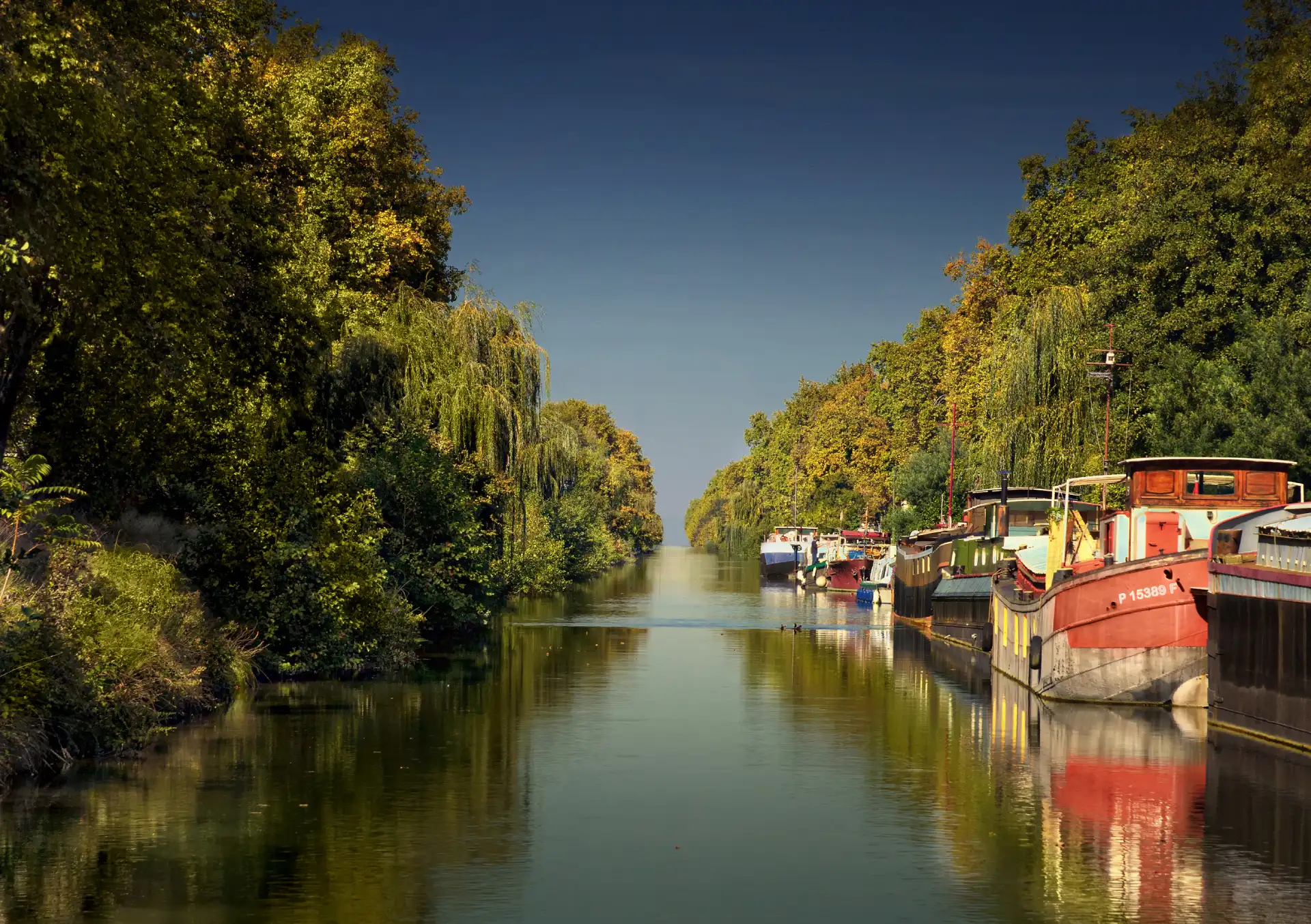 El Canal du Midi, de 240 km, une Toulouse con Sète